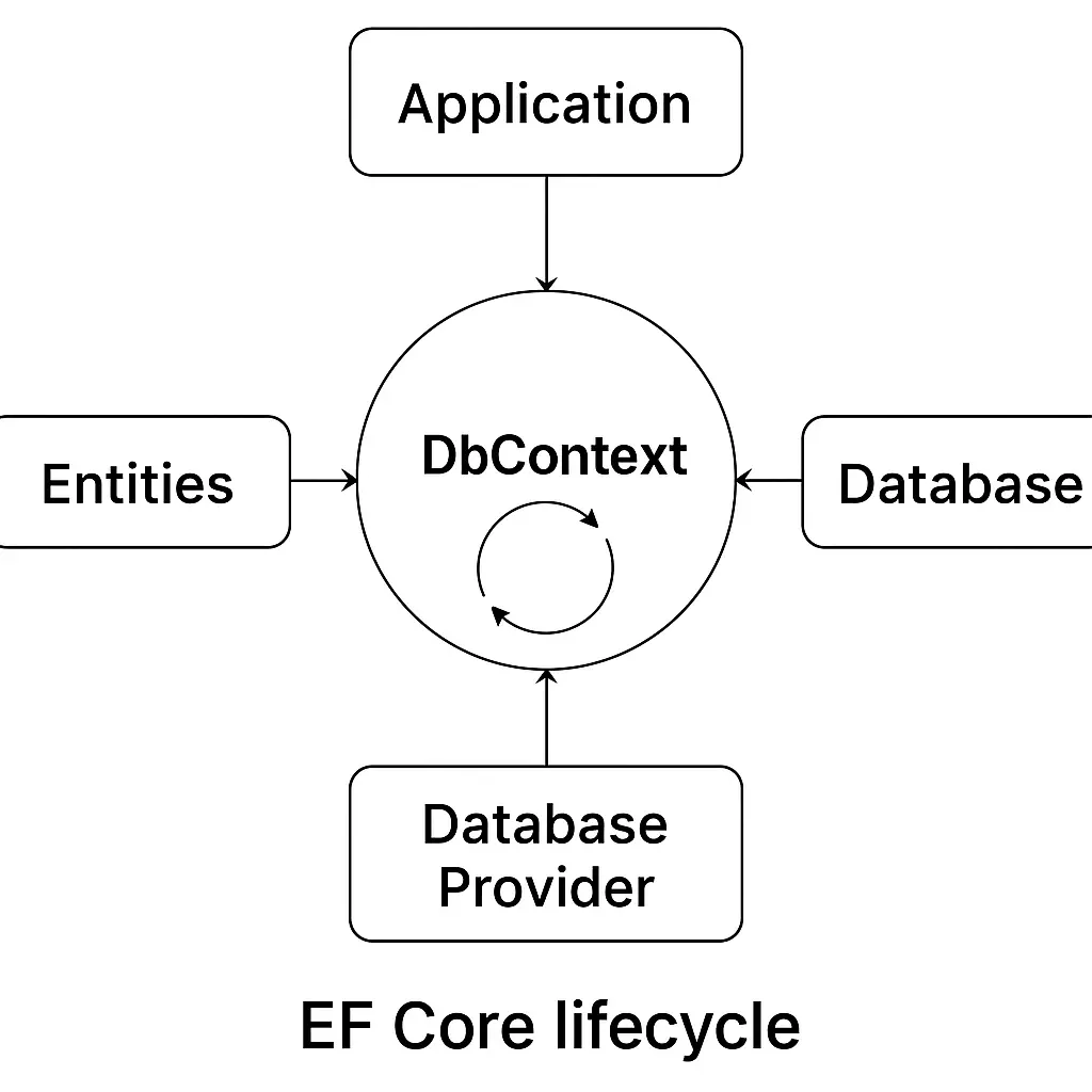 EF Core Lifecycle Diagram